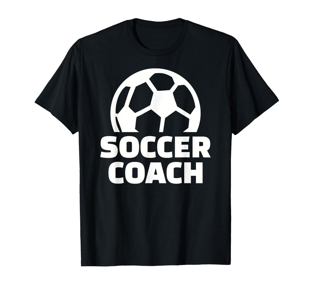 Soccer Coach T-Shirt - Minimalist Print Men Women