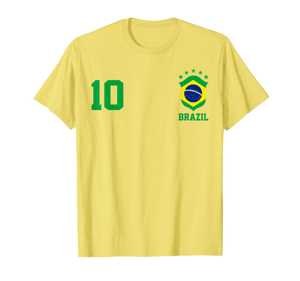 Chica Brazil Flag Brazilian Pride T-Shirt - Fun Novelty Design Unisex