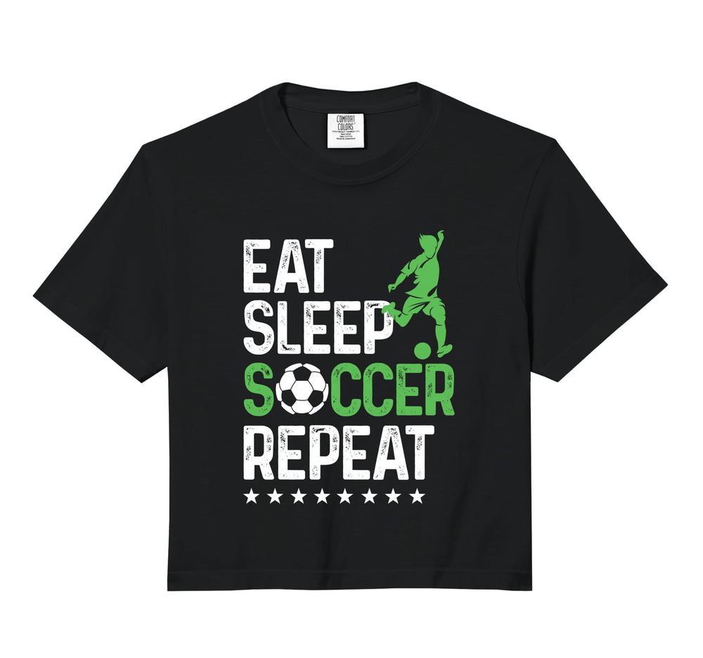 Eat Sleep Soccer Repeat Sport Player Hoodie - Novelty Apparel Unisex