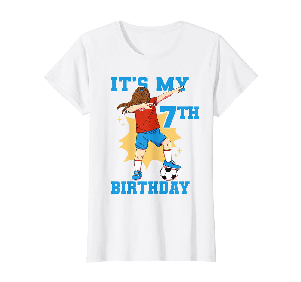 Its My 7Th Birthday Soccer T-Shirt - Unique Graphic for Adults