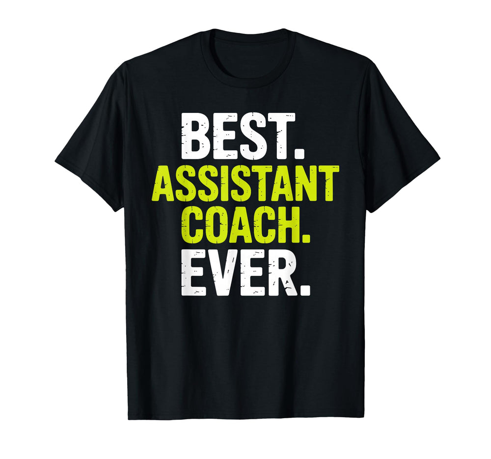 Funny Assistant Coach Assistant Coach T-Shirt - Fun Novelty Design Unisex