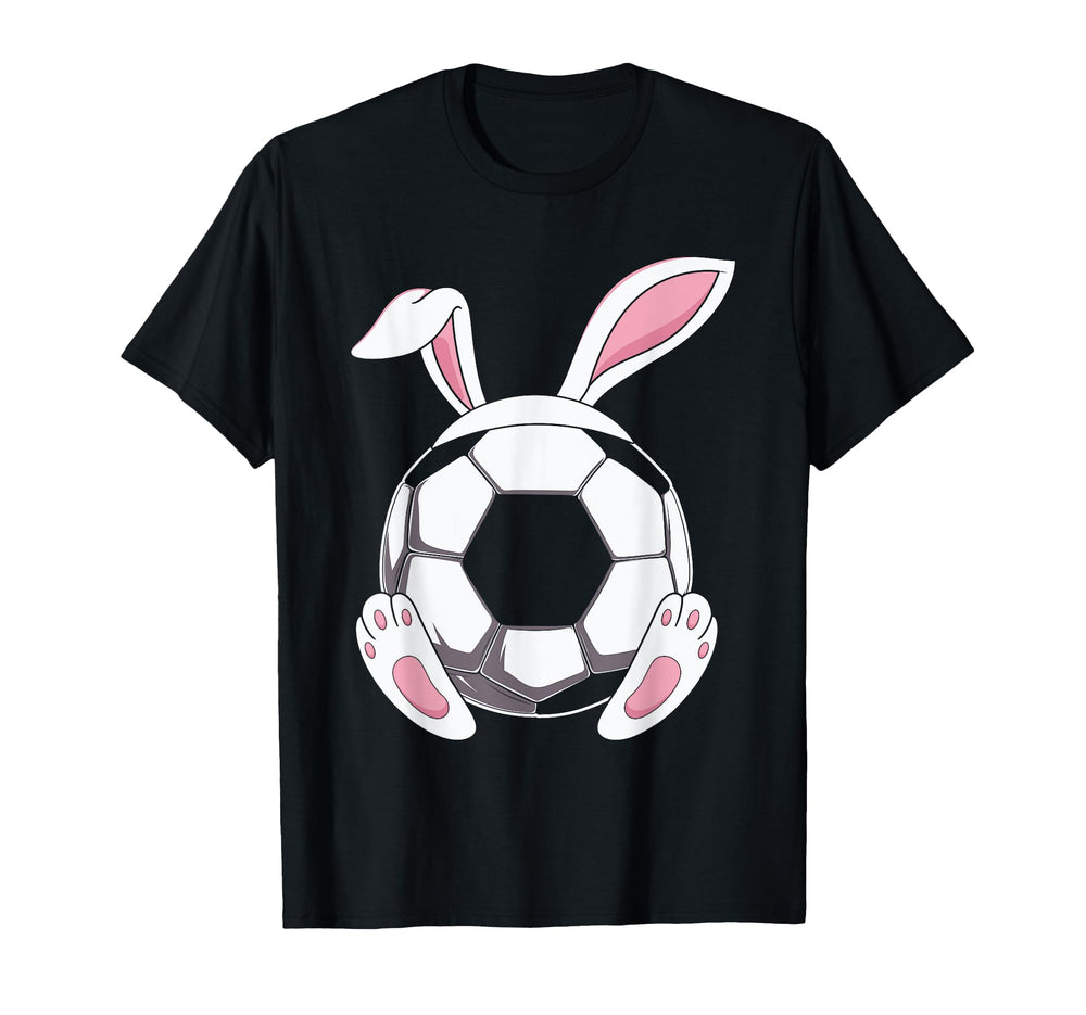 Funny Teens Happy Easter Soccer T-Shirt - Fun Novelty Design Men Women
