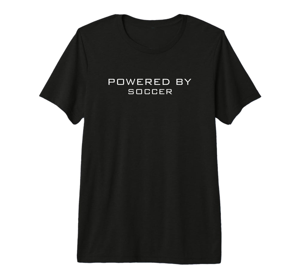 Powered Soccer Soccer Players Tri Blend T-Shirt - Graphic Print Unisex