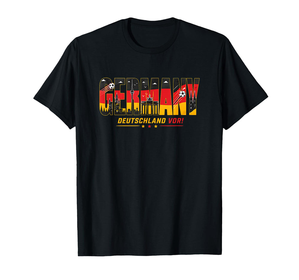 Germany Soccer Deutschland Vor T-Shirt - Streetwear Style for Adults
