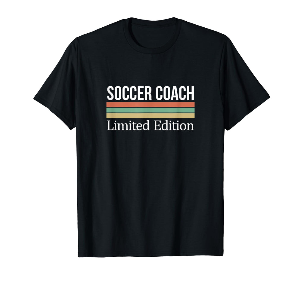 Soccer Coach T-Shirt - Custom Art Print Men Women