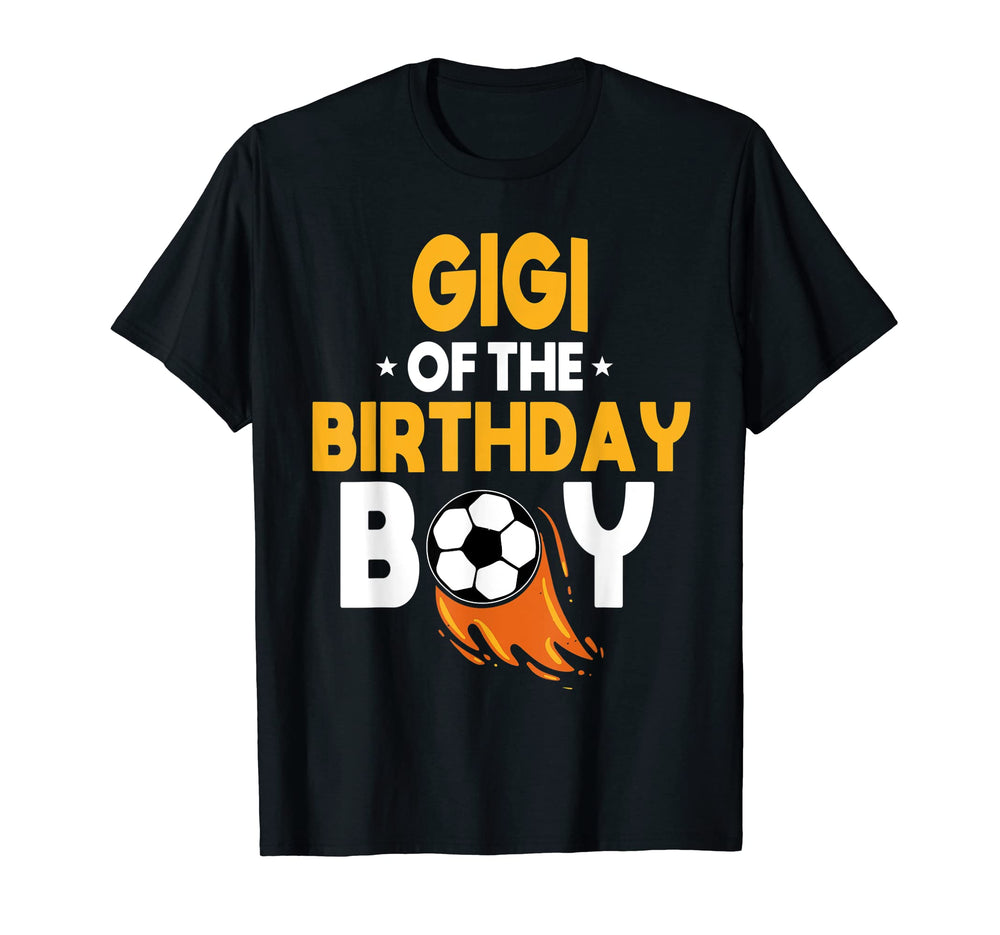 Gigi Birthday Soccer Team Bday T-Shirt - Casual Everyday Wear for Adults