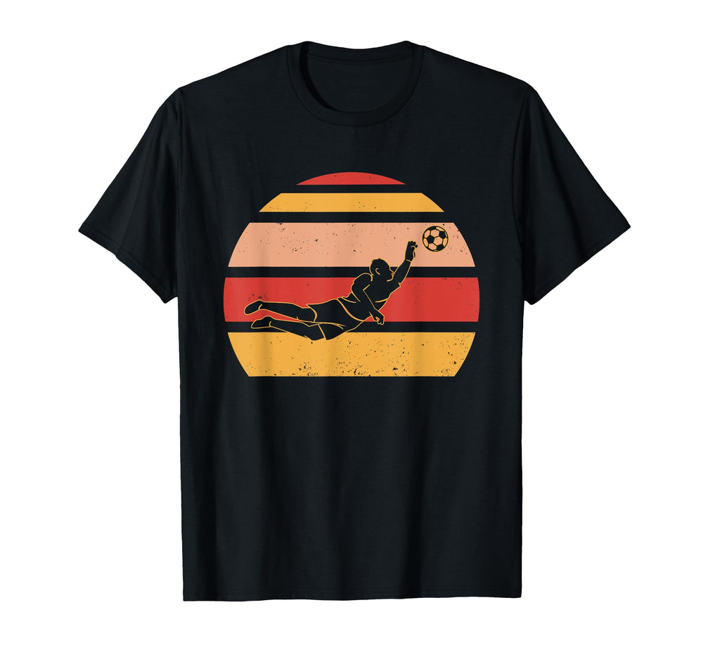 Goalie Soccer Player Goaltender Keeper T-Shirt - Unique Graphic Unisex