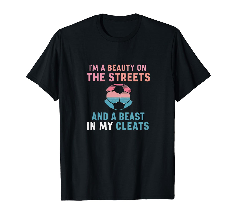 Soccer Player Products Team Cleats T-Shirt - Casual Everyday Wear Unisex
