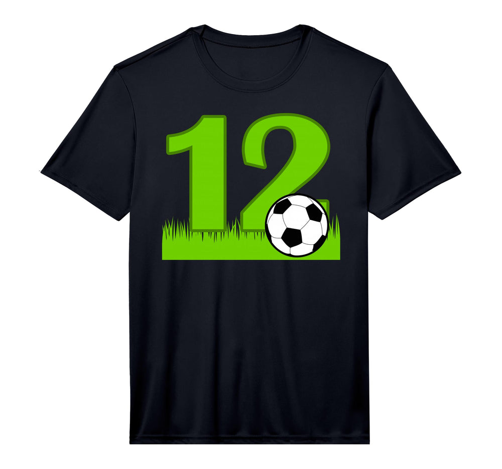 12Th Birthday Soccer 12 Years Old T-Shirt - Trendy Graphic Unisex