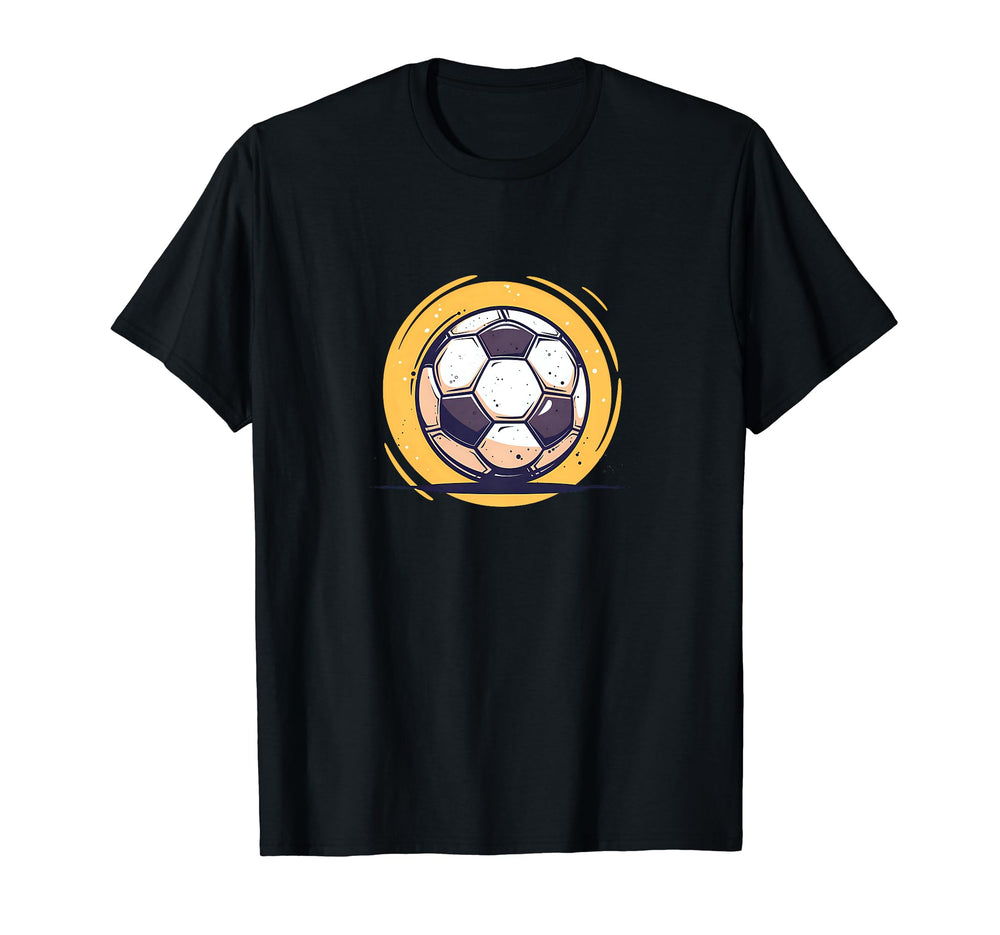 Soccer Ball Speech Bubble Soccer T-Shirt - Fun Novelty Design Men Women