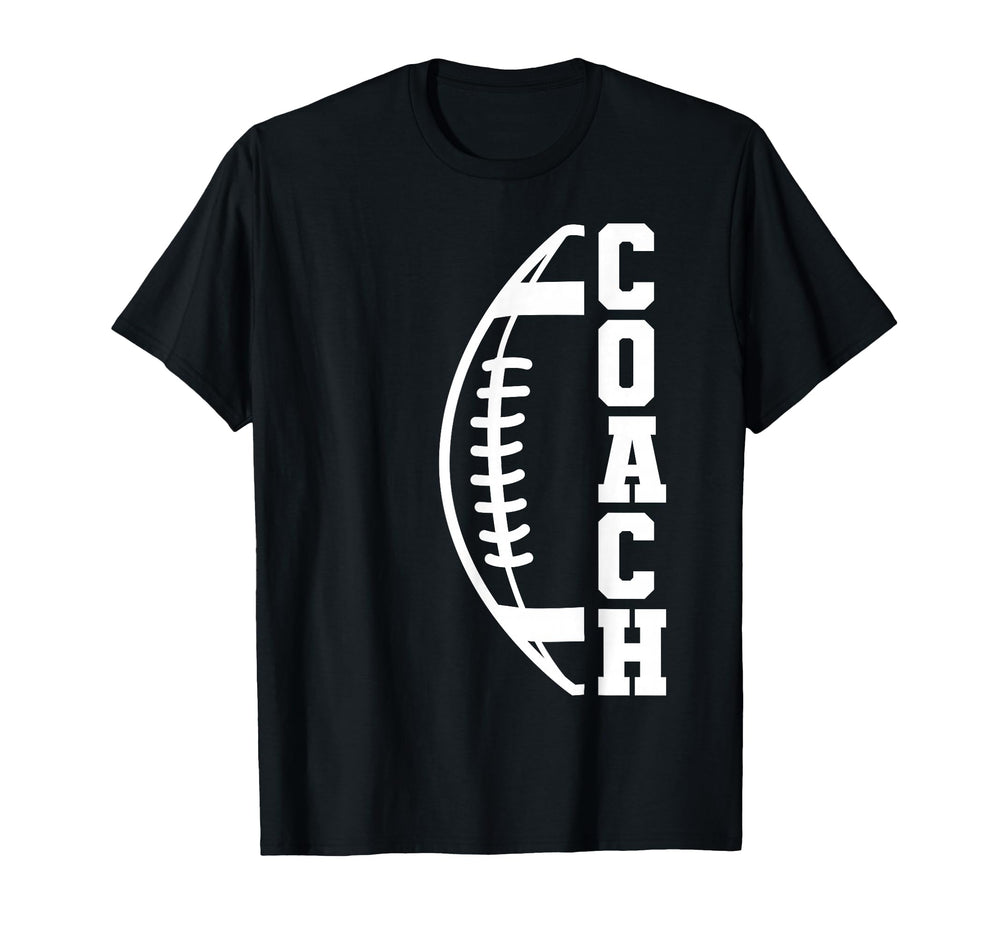 Football Coach T-Shirt - Minimalist Print Unisex