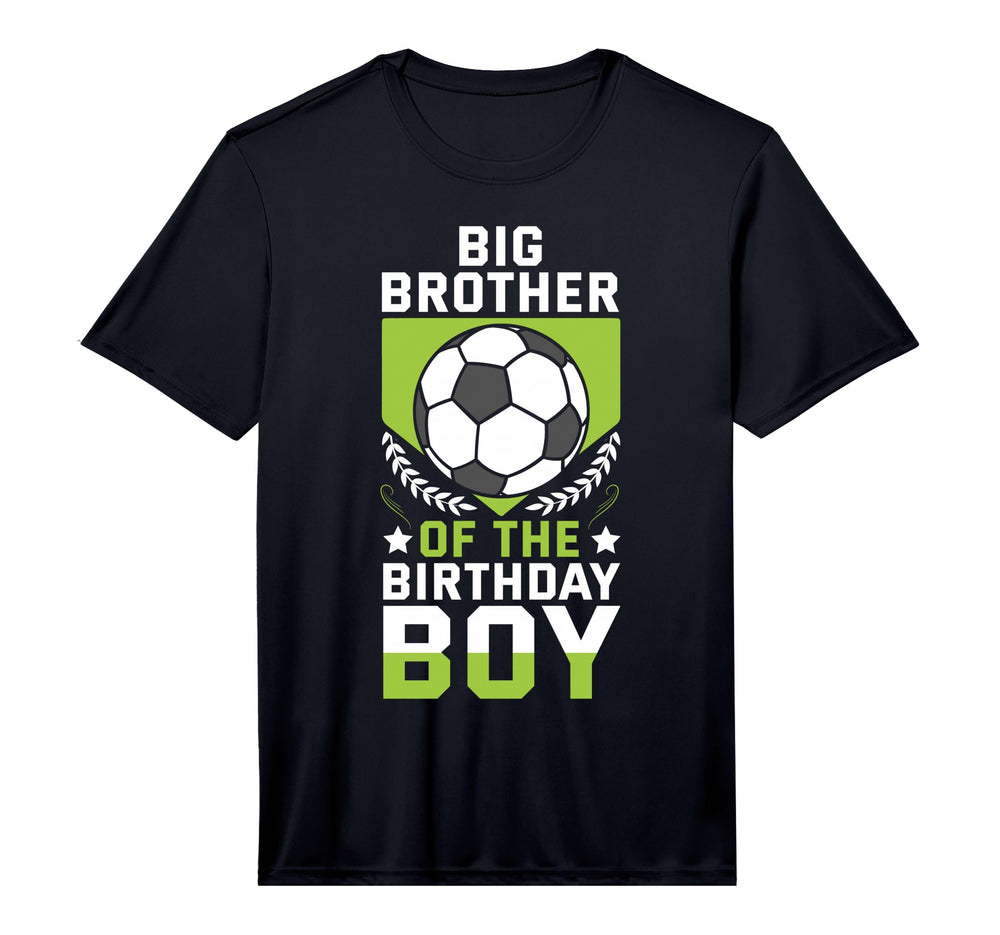 Big Brother Birthday Soccer Player Team T-Shirt - Unique Graphic Men Women