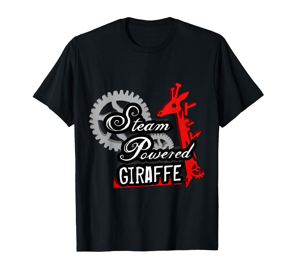 Steam Powered Giraffe Logo T-Shirt - Trendy Graphic for Adults