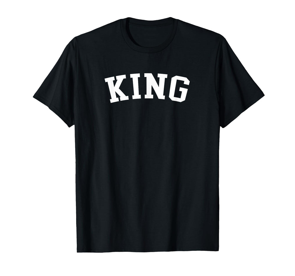 King T-Shirt - Casual Everyday Wear Men Women