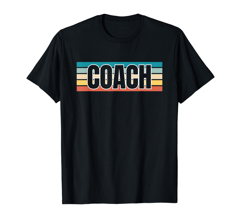 Coach Sports Team Trainer T-Shirt - Fun Novelty Design for Adults