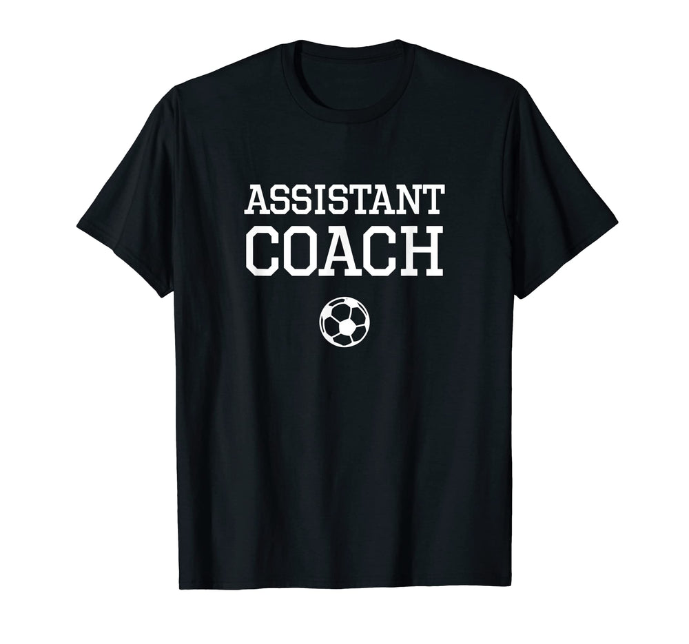 Assistant Coach Soccer Football T-Shirt - Aesthetic Graphic for Adults