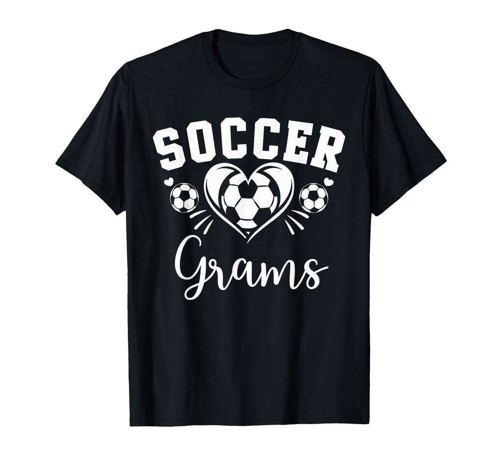 Soccer Grams Soccer Heart T-Shirt - Custom Art Print for Adults