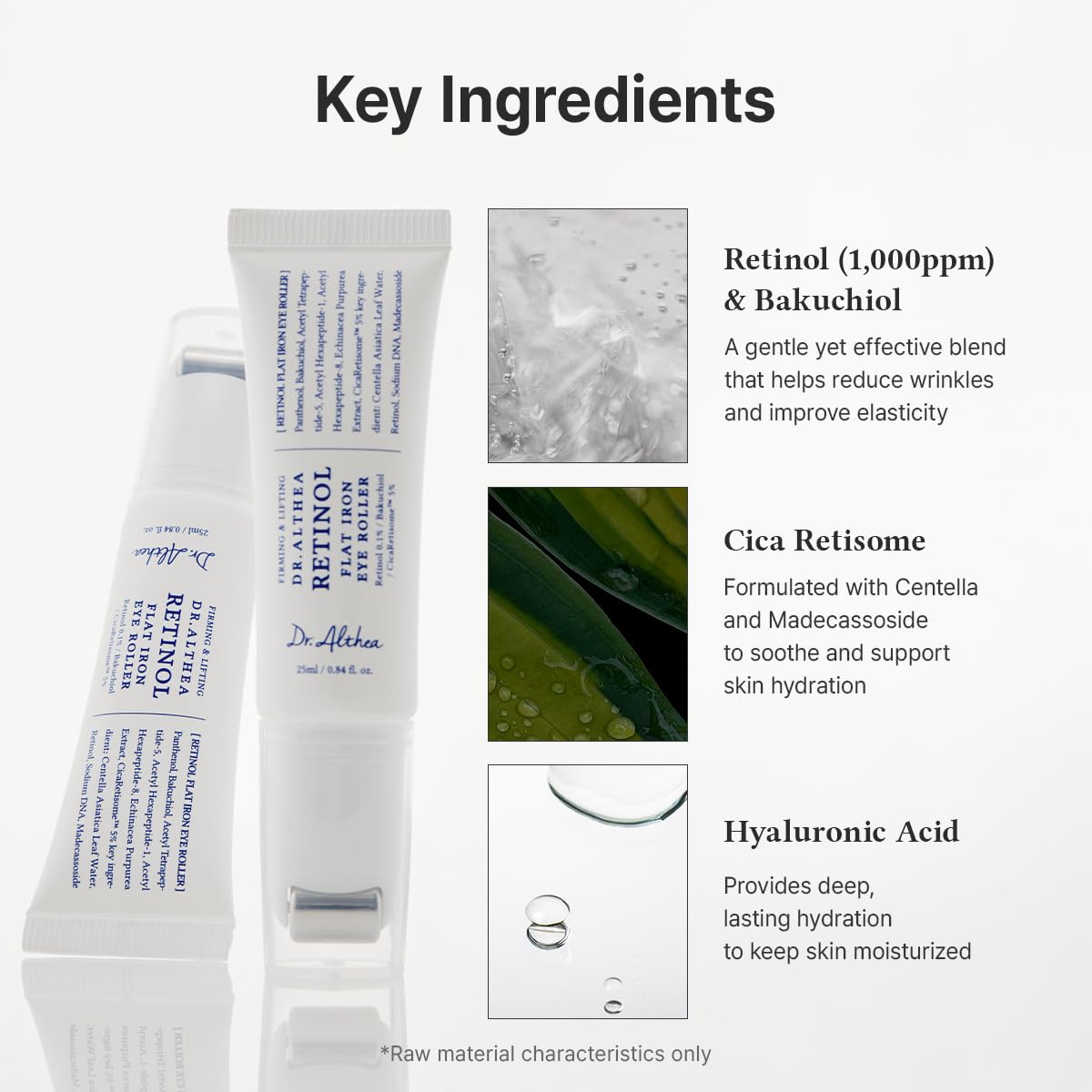 Dr. Althea Retinol Flat Iron Eye Roller - Snipetell