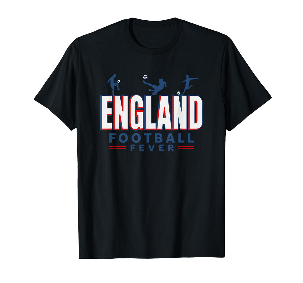 England Football Fever 2026 Soccer T-Shirt - Unique Graphic for Adults