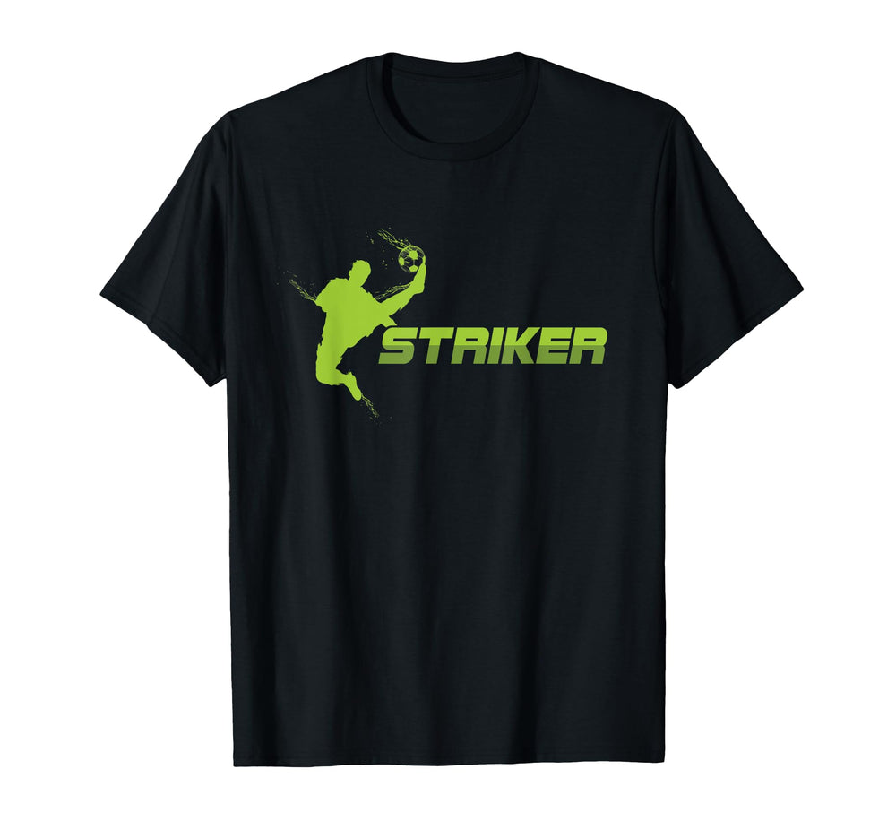 Striker Soccer Kicker Soccer Player T-Shirt - Streetwear Style for Adults