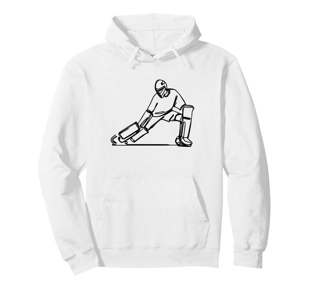 Field Hockey Goalkeeper Field Hockey Team Hoodie - Unique Graphic Unisex