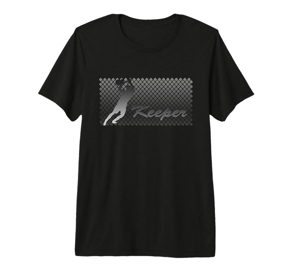 Keeper Soccer Goalie Goalkeeper T-Shirt - Casual Everyday Wear for Adults