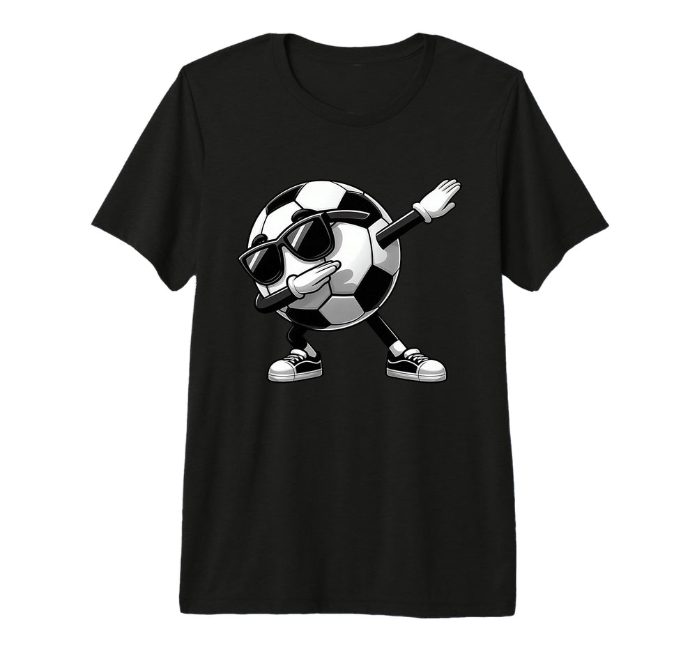 Dabbing Soccer Ball Soccer Sports Player T-Shirt - Custom Art Print Unisex