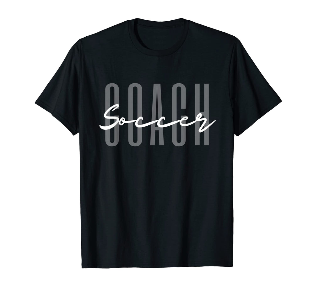 Soccer Coach Instructional Head T-Shirt - Minimalist Print Men Women