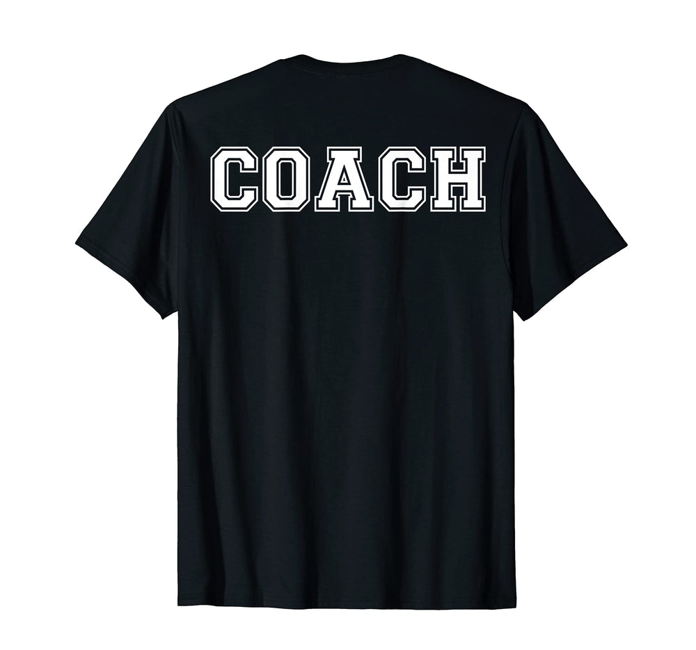 Coach Back Gift Soccer Baseball T-Shirt - Aesthetic Graphic Men Women