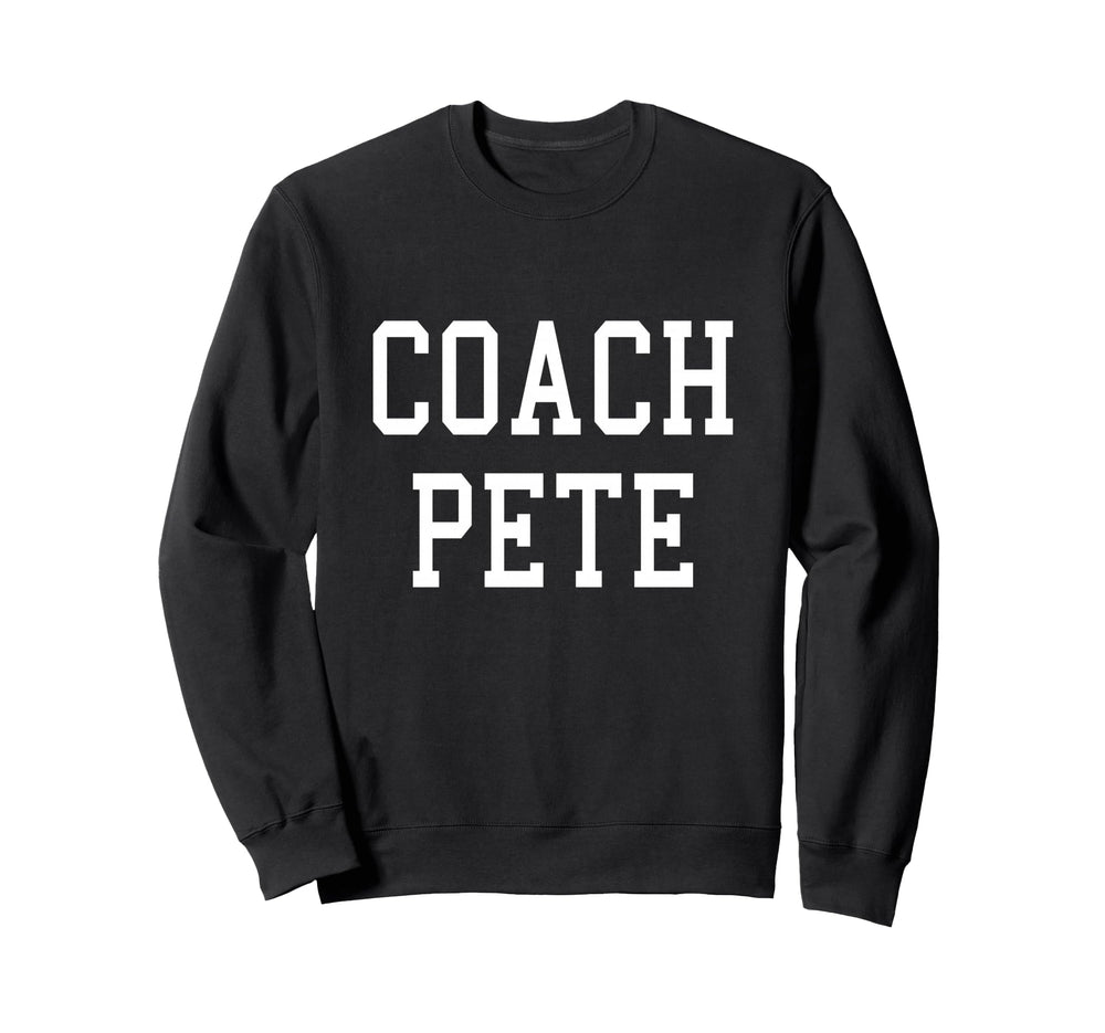 Coach Pete Custom Football Sweatshirt - Aesthetic Graphic for Adults