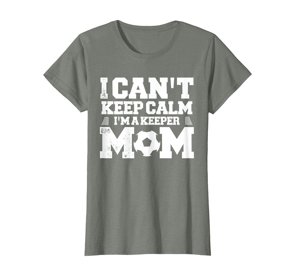 I Cant Keep Calm Im Soccer Goalkeepers T-Shirt - Custom Art Print Unisex