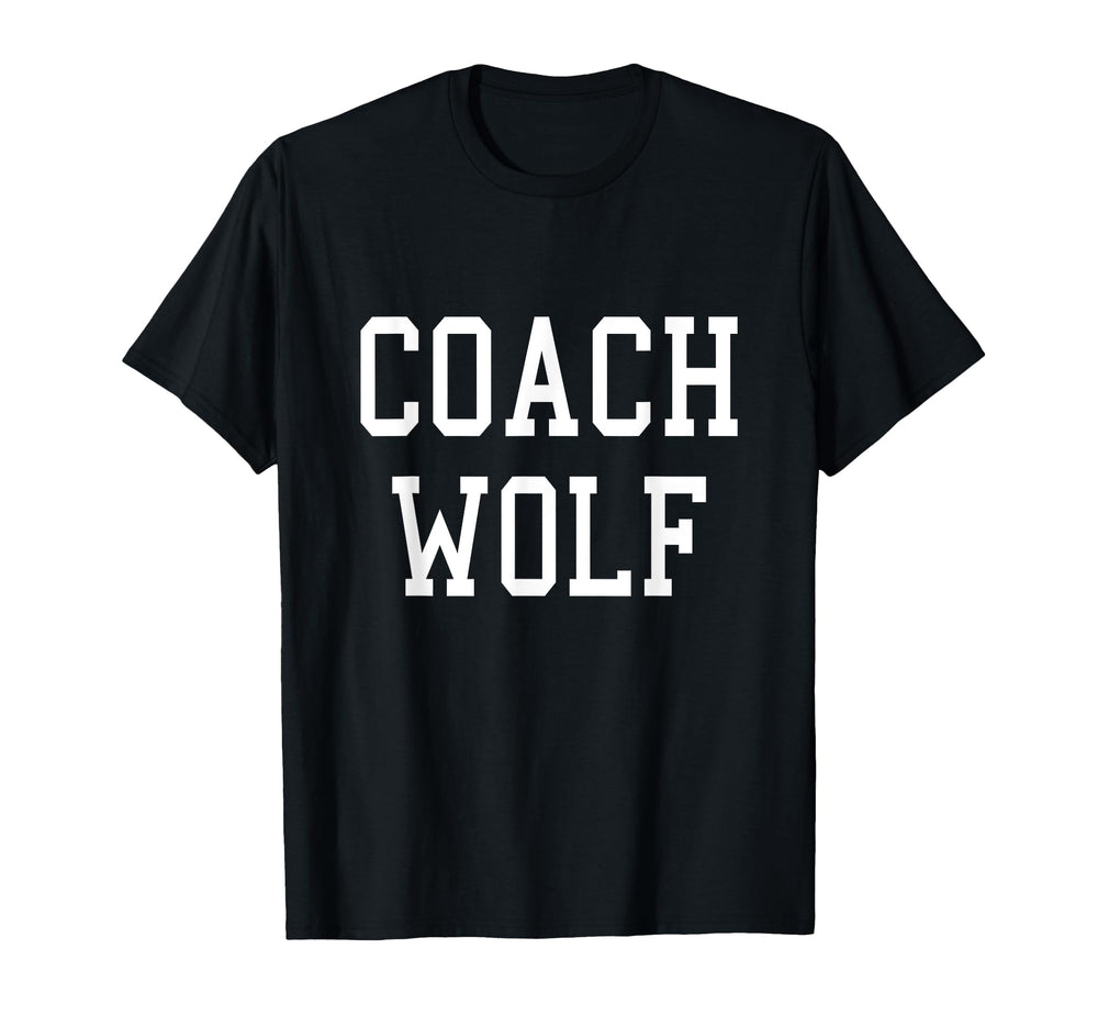 Coach Wolf Custom Football Soccer T-Shirt - Streetwear Style Unisex