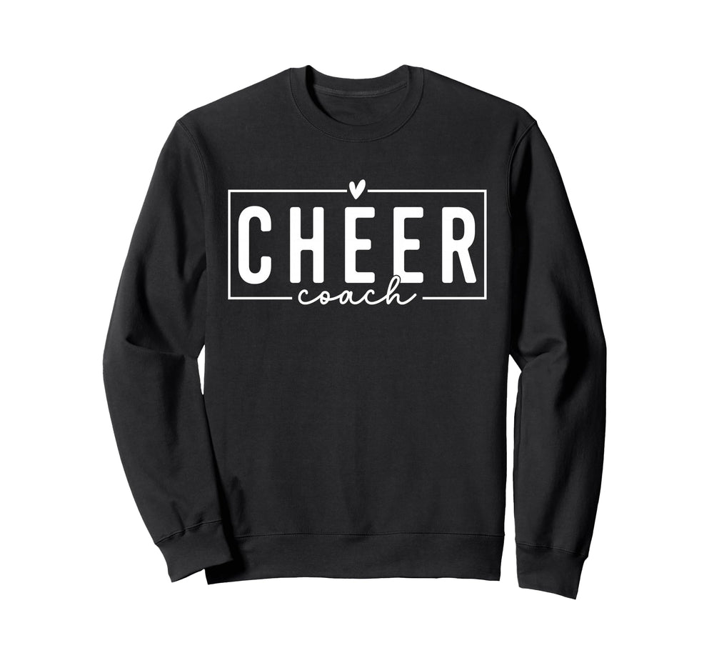 Cheer Coach Funny Cheer Coach Coaching Sweatshirt - Graphic Print Men Women