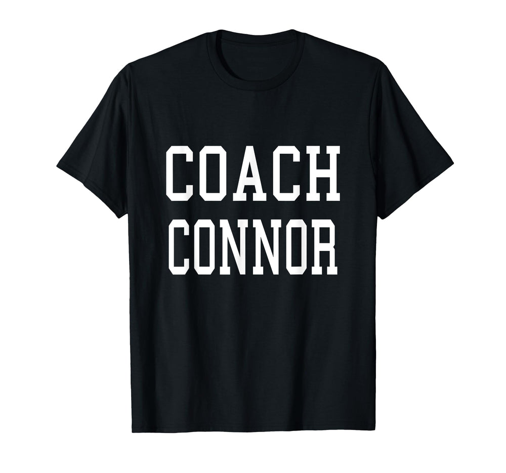 Coach Connor Custom Football Soccer T-Shirt - Streetwear Style for Adults