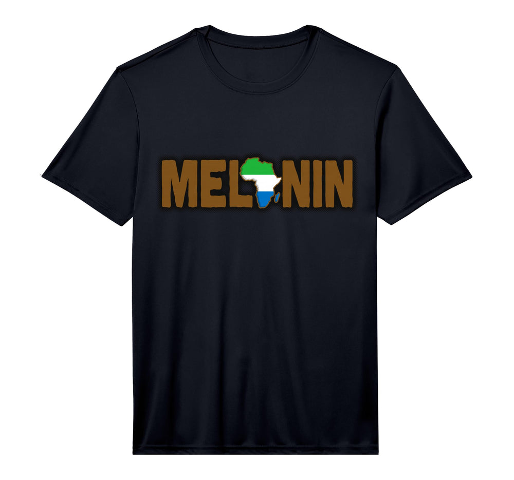 Africa Black Melanin Power Sierra T-Shirt - Custom Art Print Men Women