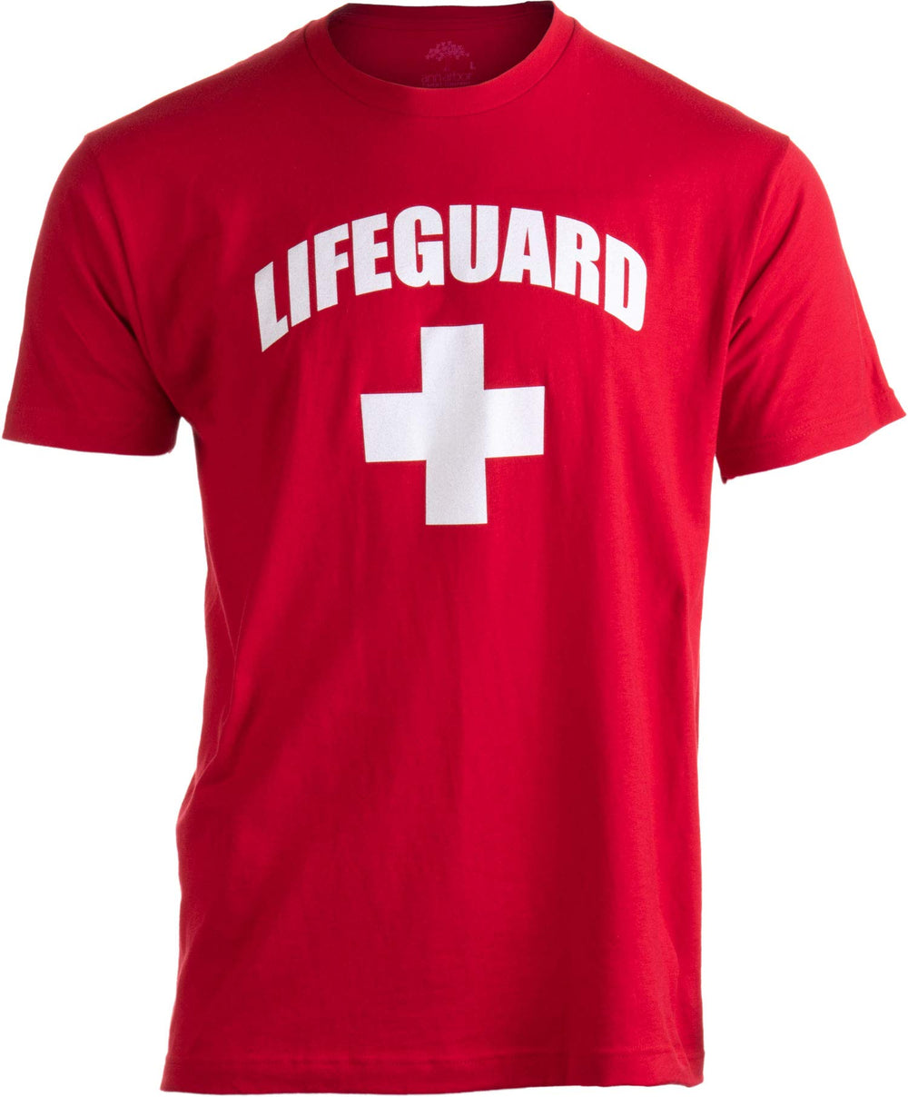 Ann Arbor Co Lifeguard Red Lifeguarding T-Shirt - Novelty Apparel Unisex