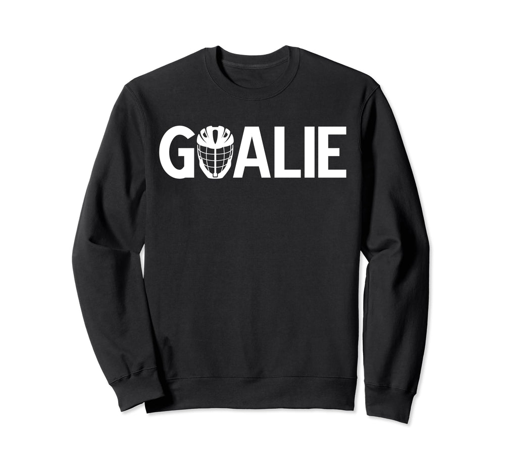 Lacrosse Goalie Lacrosse Keeper Sweatshirt - Custom Art Print Unisex