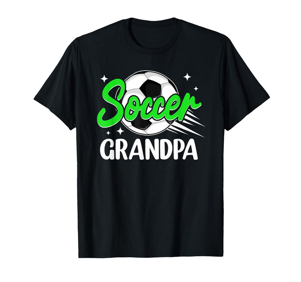 Soccer Grandpa Birthday Sport Family T-Shirt - Custom Art Print Men Women
