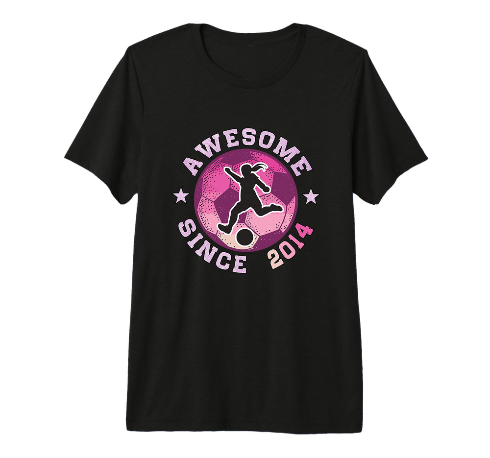 12Th Birthday Soccer Player Awesome T-Shirt - Novelty Apparel Men Women