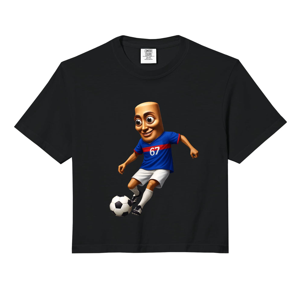 Soccer Number 67 Forward Tung Sahur Play Hoodie - Trendy Graphic Men Women