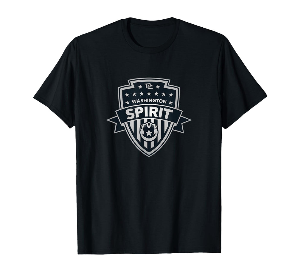 Nwsl Washington Spirit Crest T-Shirt - Fun Novelty Design for Adults