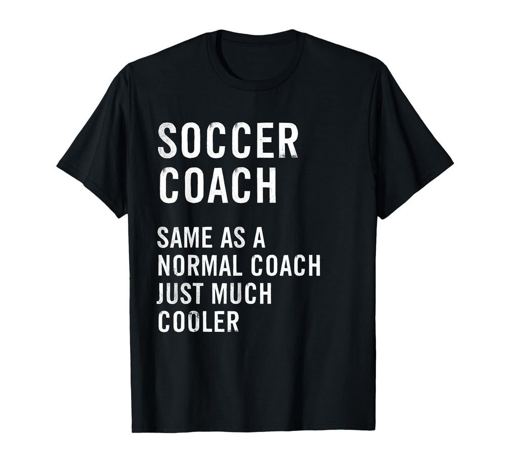 Soccer Coach Definition Funny T-Shirt - Minimalist Print Men Women