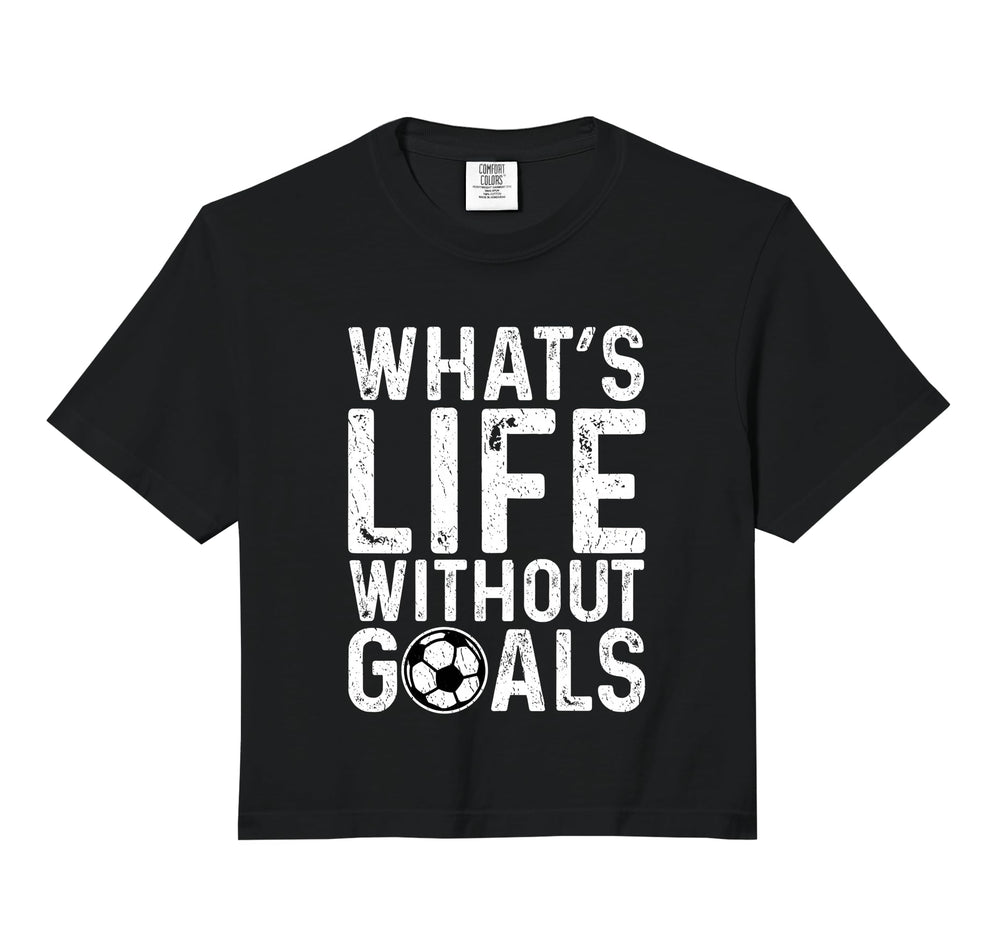 Whats Life Without Goals Soccer Fan Hoodie - Streetwear Style Unisex