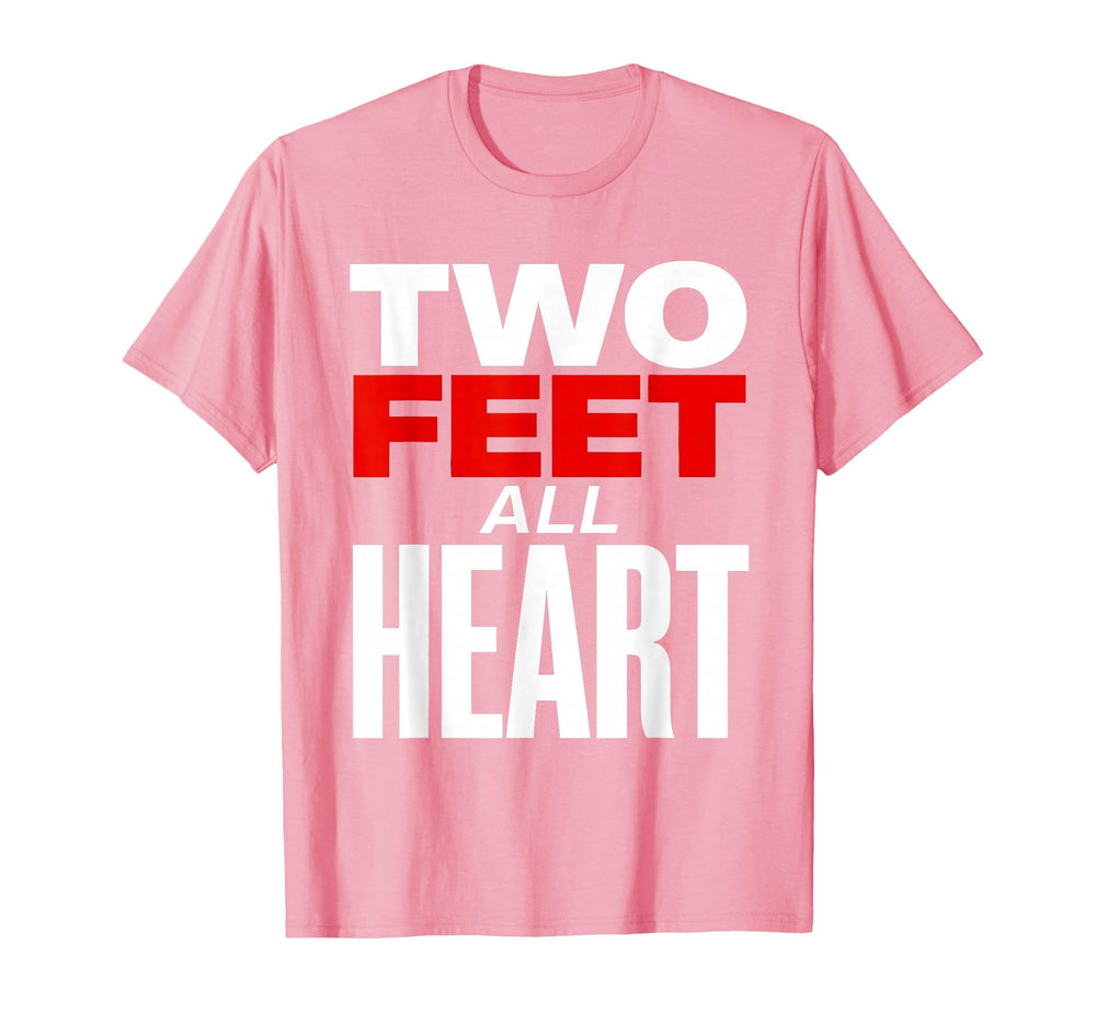 Two Feet All Heart Soccer Passion T-Shirt - Trendy Graphic for Adults