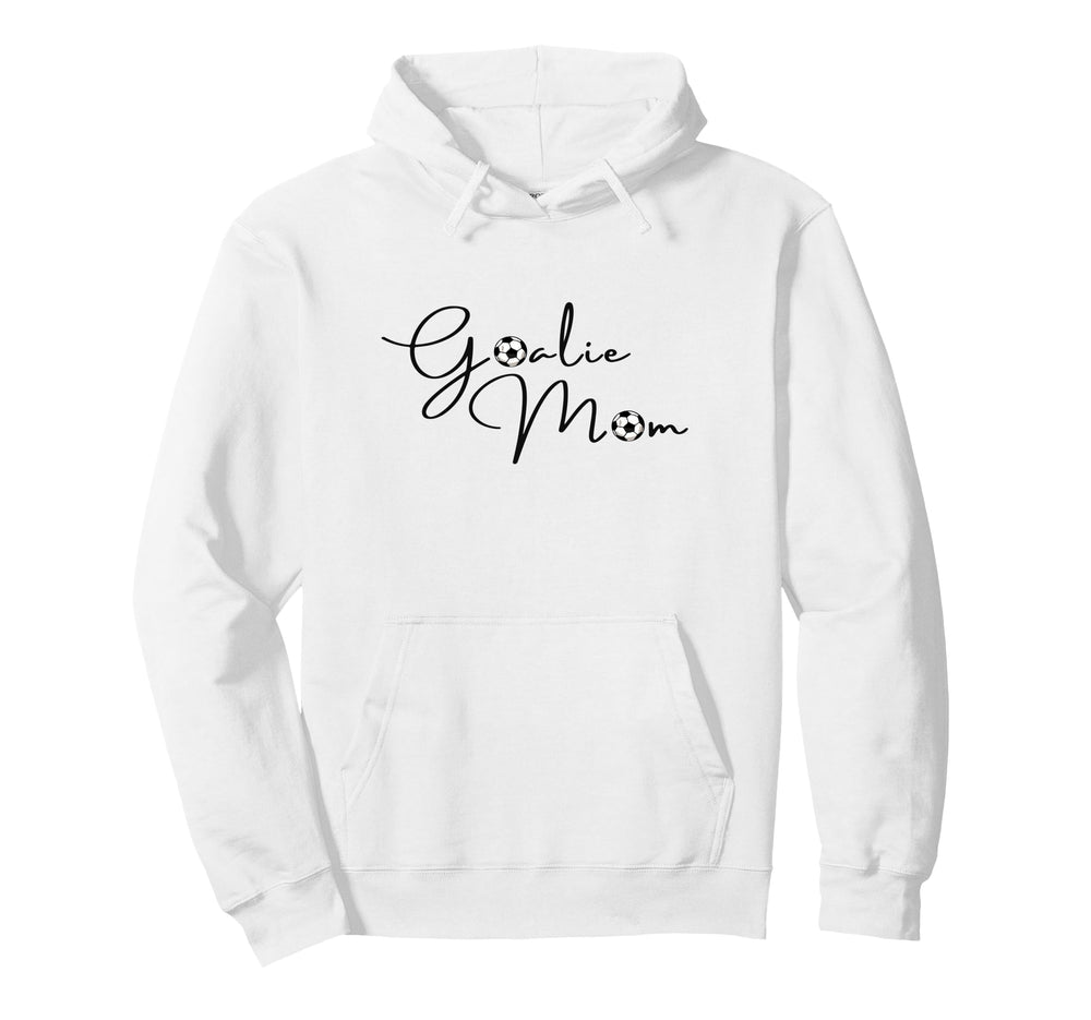 Goalie Mama Mom Soccer Hoodie - Graphic Print Unisex
