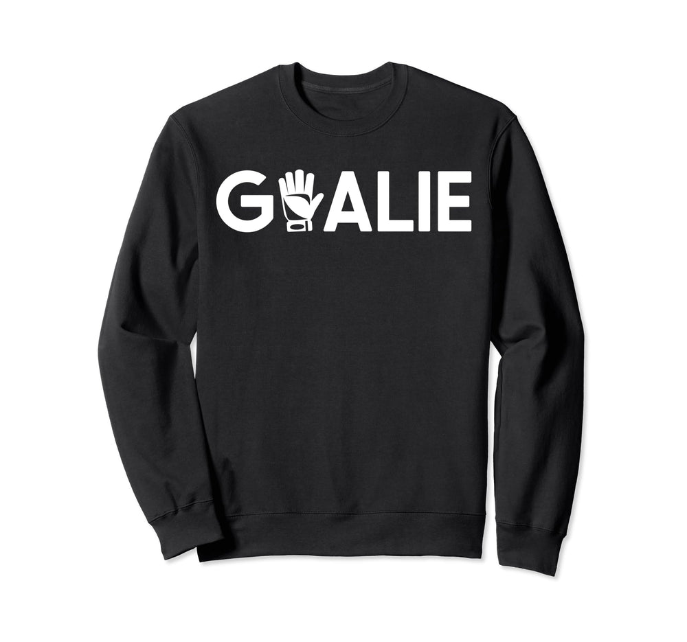 Soccer Goalie Soccer Goalkeeper Sweatshirt - Minimalist Print Men Women