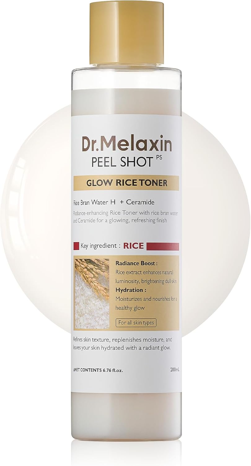 Dr. Melaxin Peel Shot Glow White Rice Toner - Snipetell