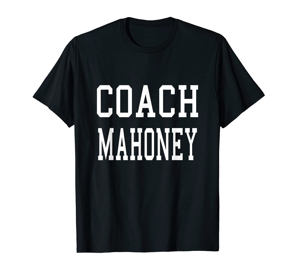 Coach Mahoney Custom Football Soccer T-Shirt - Streetwear Style for Adults