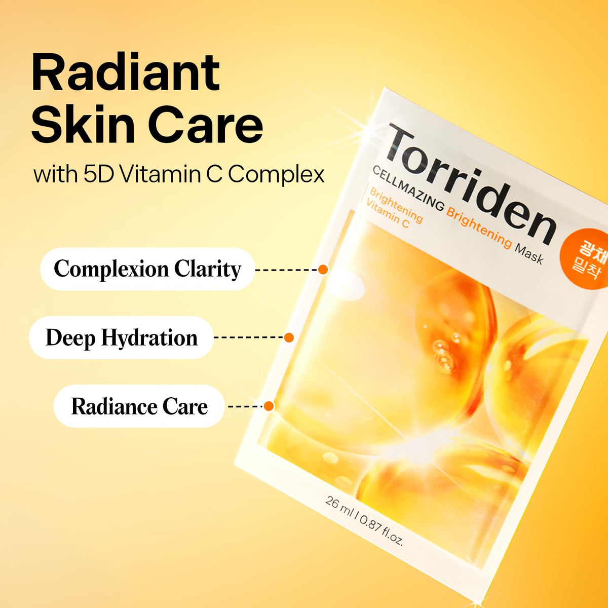 Torriden Cellmazing Brightening Mask - Snipetell