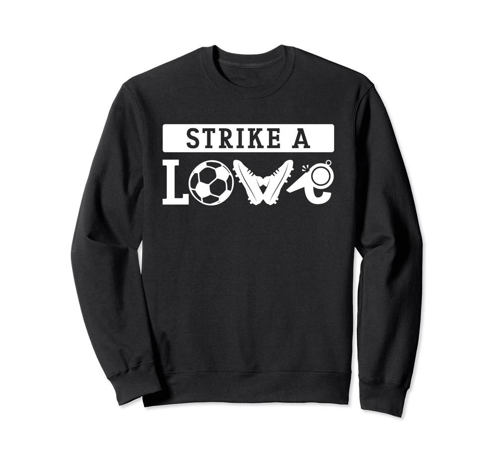 Soccer Life Player Love Ball Sweatshirt - Aesthetic Graphic Men Women